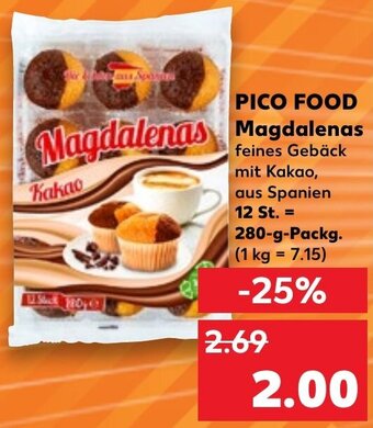 Kaufland PICO FOOD Magdalenas 280 g Packg. Angebot