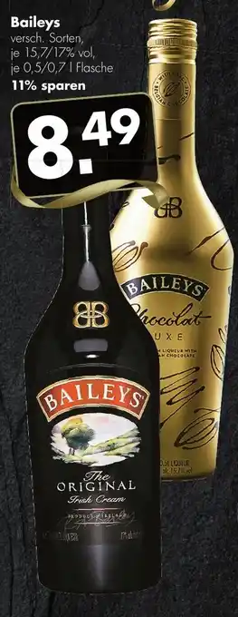 Handelshof Baileys 0,5/0,7L Angebot