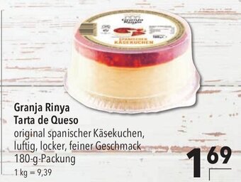 CITTI Markt Granja Rinya Tarta de Queso 180g Angebot