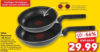 Kaufland TEFAL Pfannenset >>XL Force<<< 2-teiliges Angebot