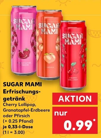 Kaufland SUGAR MAMI Erfrischungs-getränk 0,33 l Dose Angebot