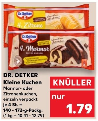 Kaufland DR. OETKER Kleine Kuchen 140-172-g-Packg. Angebot