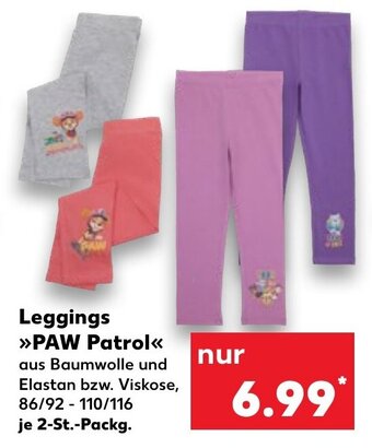 Kaufland Leggings >>PAW Patrol<< 2-St.-Packg. Angebot