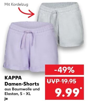 Kaufland KAPPA Damen-Shorts S - XL je Angebot