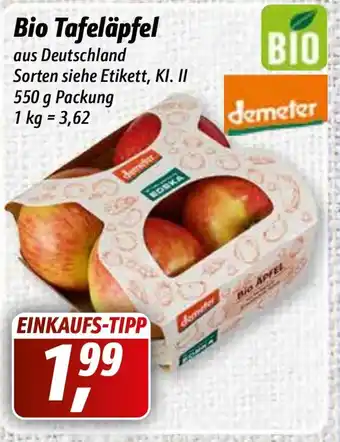 Simmel Bio Tafeläpfel 550g Angebot