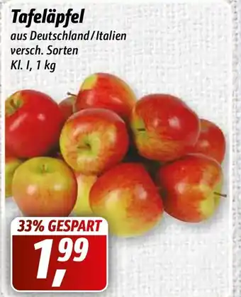 Simmel Tafeläpfel 1kg Angebot