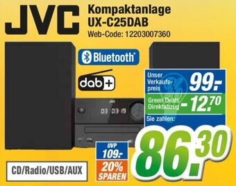 Expert JVC Kompaktanlage UX-C25DAB Angebot