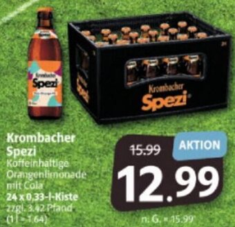 Markant Markt Krombacher Spezi 24x0,33 L Kiste Angebot