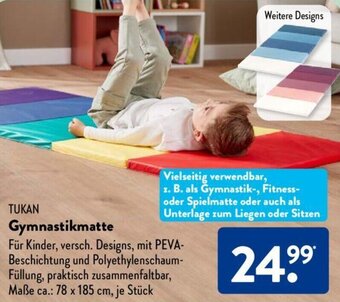 Aldi Süd TUKAN Gymnastikmatte Angebot