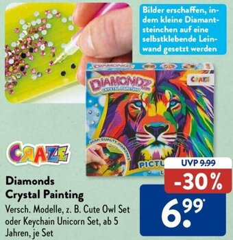 Aldi Süd Craze Diamonds Crystal Painting Angebot