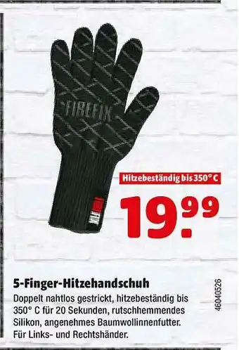 Hagebau 5-finger-hitzehandschuh Angebot