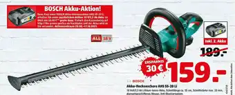 Hagebau Bosch Akku-heckenschere Ahs 55-20 Li Angebot