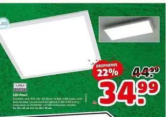 Hagebau Casaya Led-panel Angebot