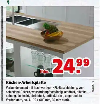 Hagebau Küchen-arbeitsplatte Angebot