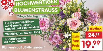 Netto Marken-Discount Blumenstrauß „Blütenzauber" Angebot