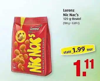 Markant Lorenz Nic Nac's Angebot