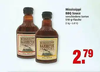 Markant Mississippi Bbq Sauce Angebot