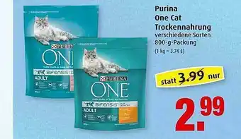 Markant Purina One Cat Trockennahrung Angebot