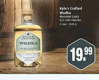 Markant Kyle's Crafted Wodka Angebot