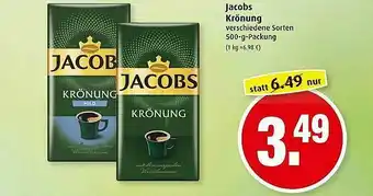 Markant Jacobs Krönung Angebot