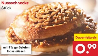 Netto Marken-Discount Nussschnecke Angebot