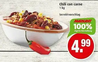 Markant Chili Con Carne Angebot