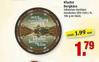 Markant Kloster Bergkäse Angebot