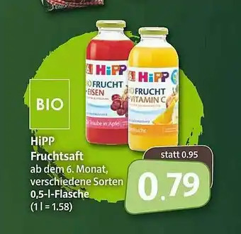 Markant Markt Hipp Fruchsaft Bio Angebot