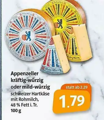 Markant Markt Appenzeller Kräftig-würzig Oder Mild-würzig Angebot