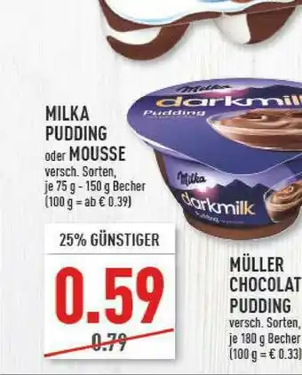 Marktkauf Milka Pudding Oder Mousse Angebot