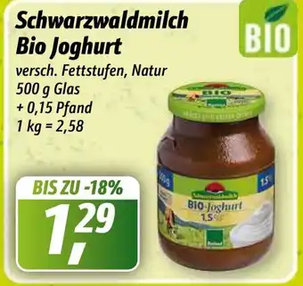 Simmel Schwarzwaldmilch Bio Joghurt 500g Angebot