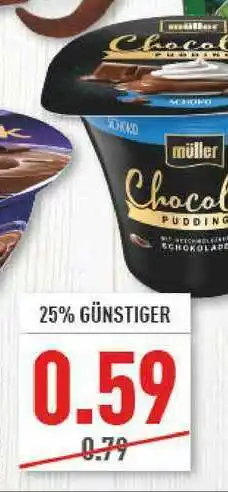 Marktkauf Müller Chocolat Pudding Angebot