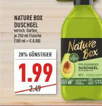 Marktkauf Nature Box Duschgel Angebot