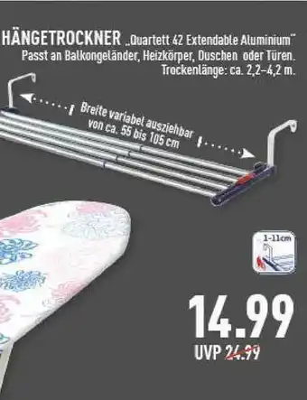 Marktkauf Hängetrockner „quartett 42 Extendable Aluminium” Angebot