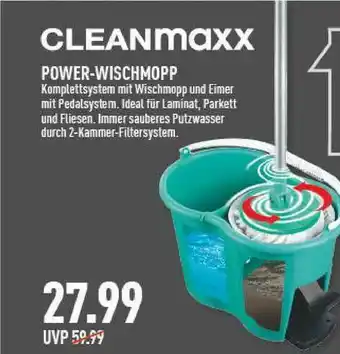 Marktkauf Cleanmaxx Power-wischmopp Angebot