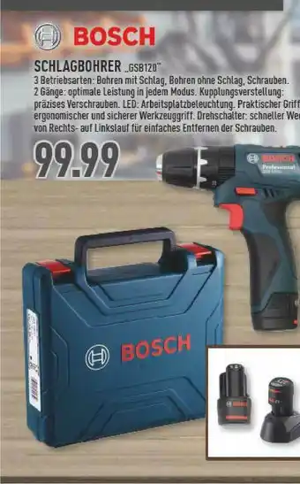 Marktkauf Bosch Schlagbohrer Gsb120 Angebot