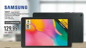 Marktkauf Samsung Tablet Galaxy Tab A 8.0 Angebot