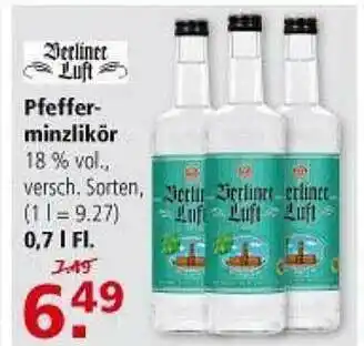 Multi Markt Pfeffer Minzlikor Angebot