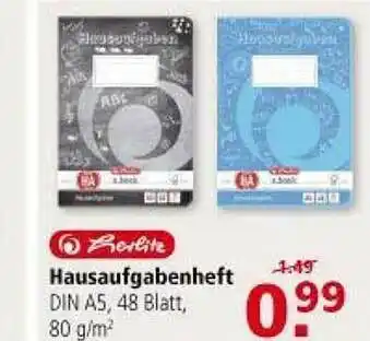 Multi Markt Herlitz Hausaufgabenheft Angebot