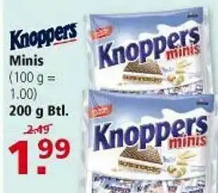 Multi Markt Knoppers Minis Angebot