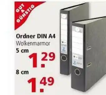 Multi Markt Ordner Din A4 Gut & Günstig Angebot