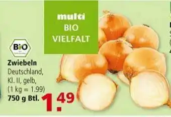 Multi Markt Bio Zwiebeln Angebot