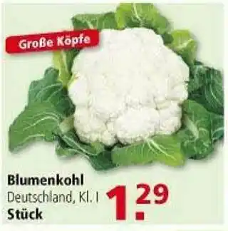 Multi Markt Blumenkohl Angebot