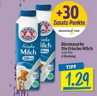 NP Discount Bärenmarke Die Frische Milch Angebot