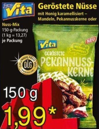 Norma Bona Vita Geröstete Nüsse 150 g Packung Angebot