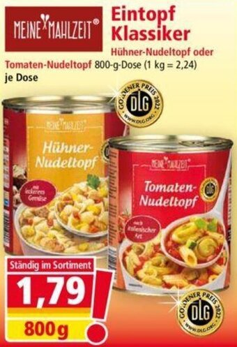 Norma MEINE MAHLZEIT Eintopf Klassiker 800 g Angebot