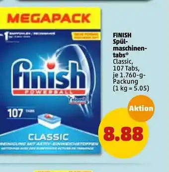 PENNY Finish Spül-maschinen-tabs Angebot