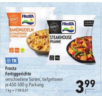 CITTI Markt Frosta Fertiggerichte je 450-500-g-Packung Angebot