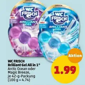 PENNY Wc Frisch Brilliant Gel All In 1 Angebot