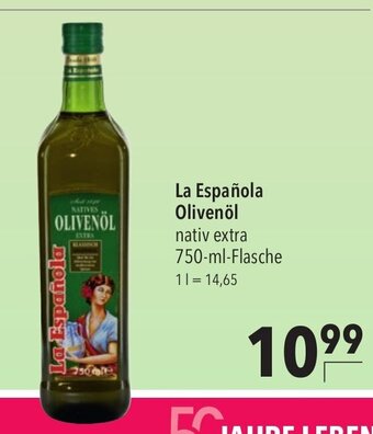 CITTI Markt La Española Olivenöl nativ extra 750-ml-Flasche Angebot